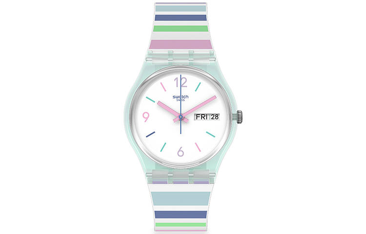 

SWATCH Женские белые часы GL702 34 мм