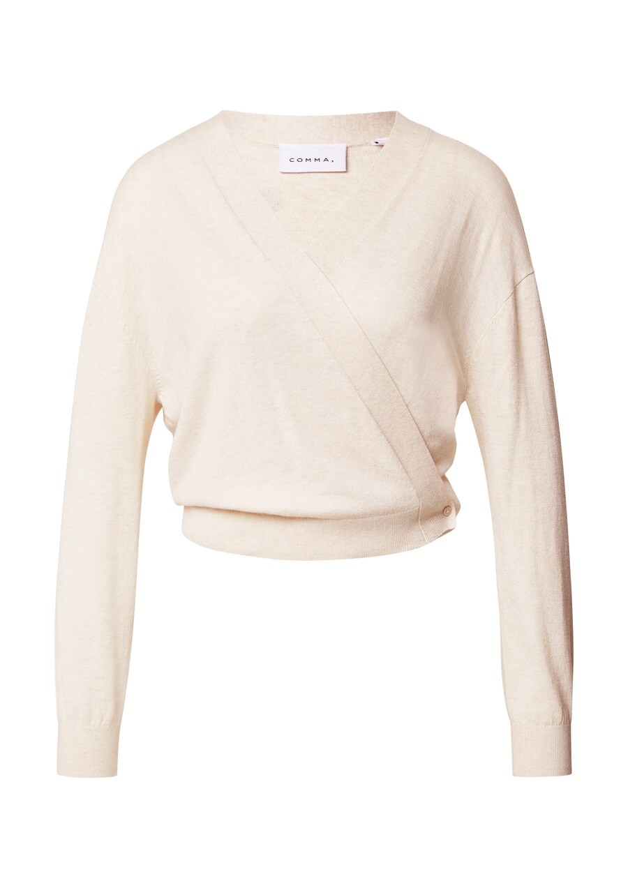 

Вязаный кардиган COMMA, mottled beige