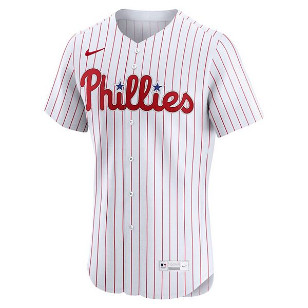 Мужская белая футболка Philadelphia Phillies Home Elite Nike — фото 3