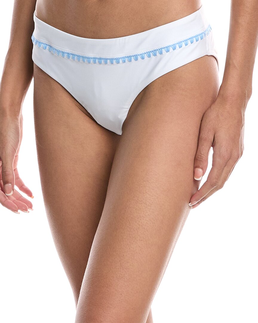 

Плавки от бикини Milly Carvico с вязаным узором, белый