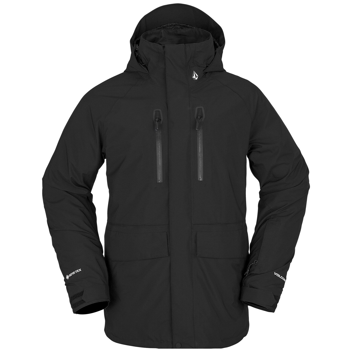 

Утепленная куртка Volcom Stone Stretch GORE-TEX, черный