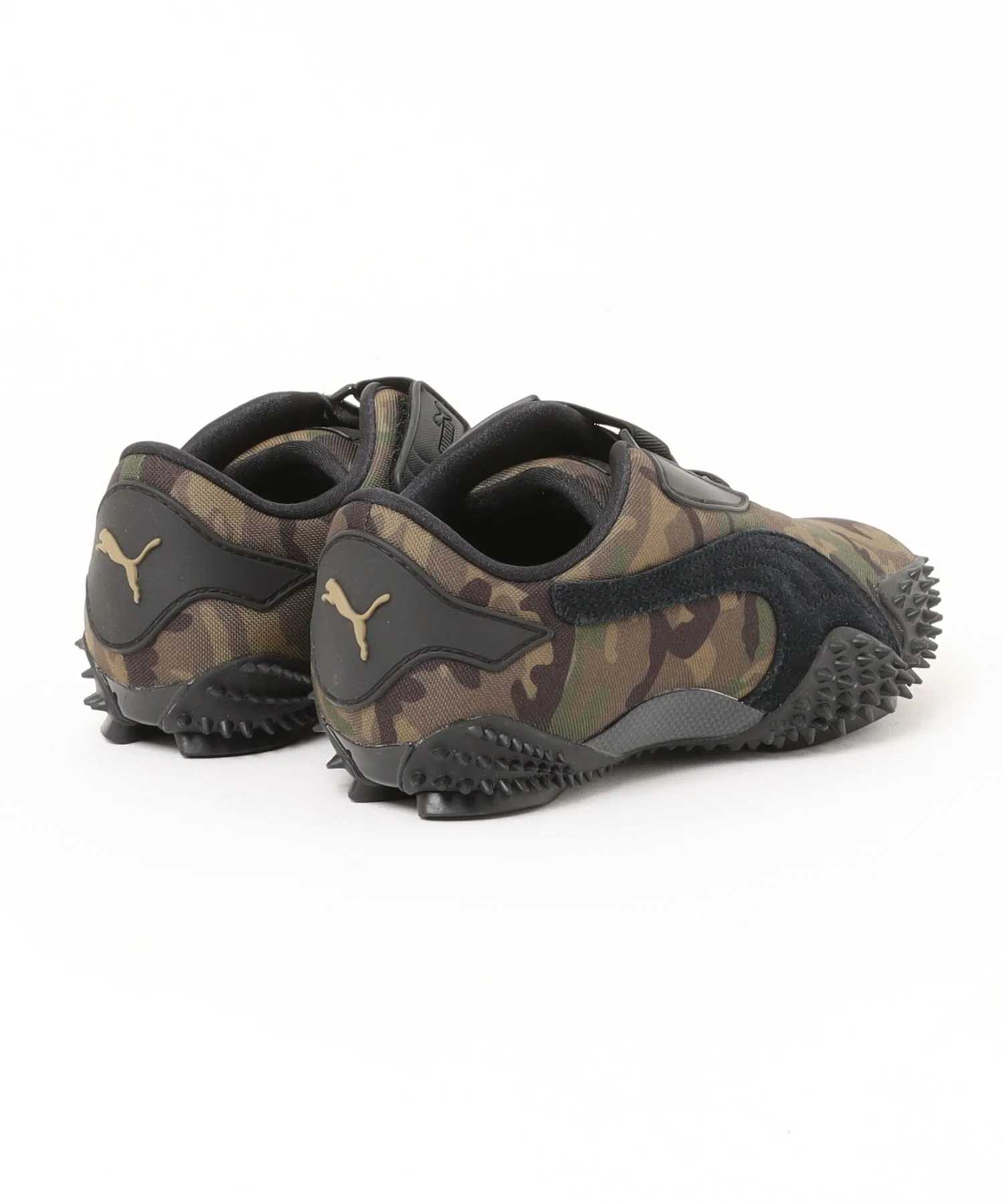 Мужские кроссовки с камуфляжным принтом MOSTRO CAMO PUMA зелёные — фото 2