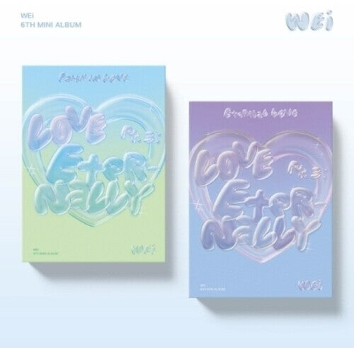 

CD диск Wei: Love Pt.3 : Eternally 'Faith In Love' - Random Cover - incl. 84pg Photobook, Holder, Lyric Book, Film Photo, 2 Photocards, Poster Photocard + Poster