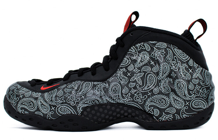 

Кроссовки Nike Foamposite One Vintage Basketball Shoes Men Mid-Top Black White