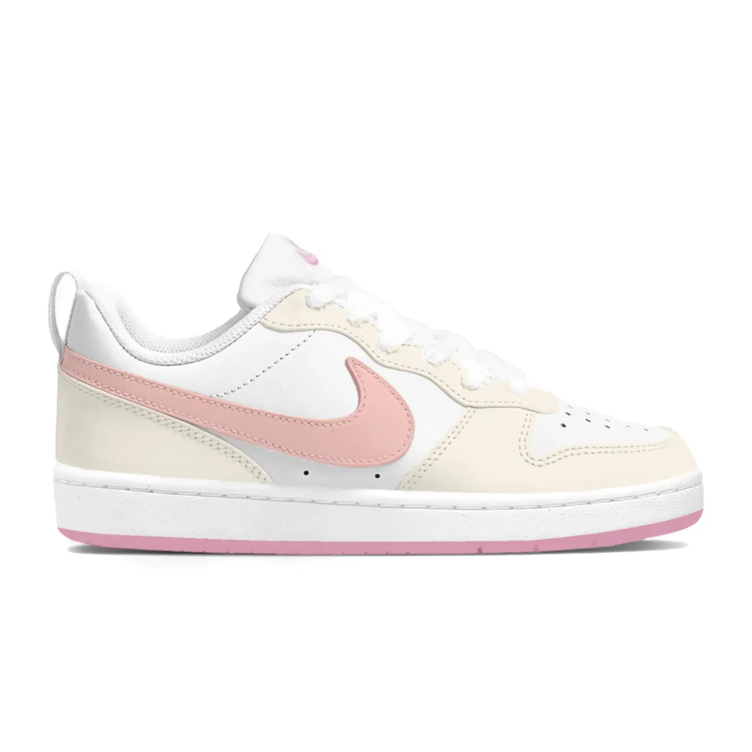 Низкие кроссовки для скейтбординга Court Borough Mango Pomelo Sago для подростков Nike, Custard — фото 2