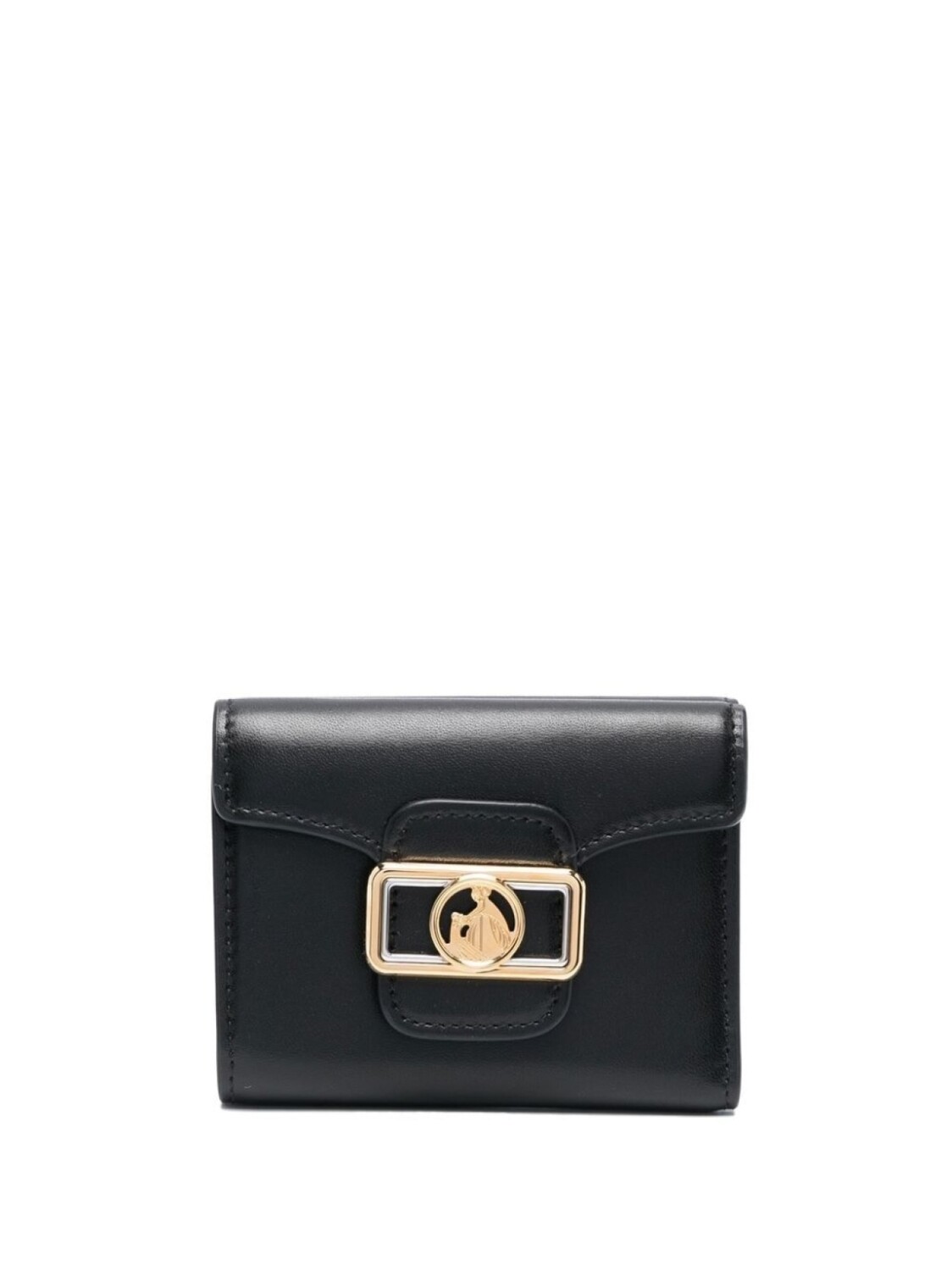 

Lanvin маленький кошелек с логотипом, черный