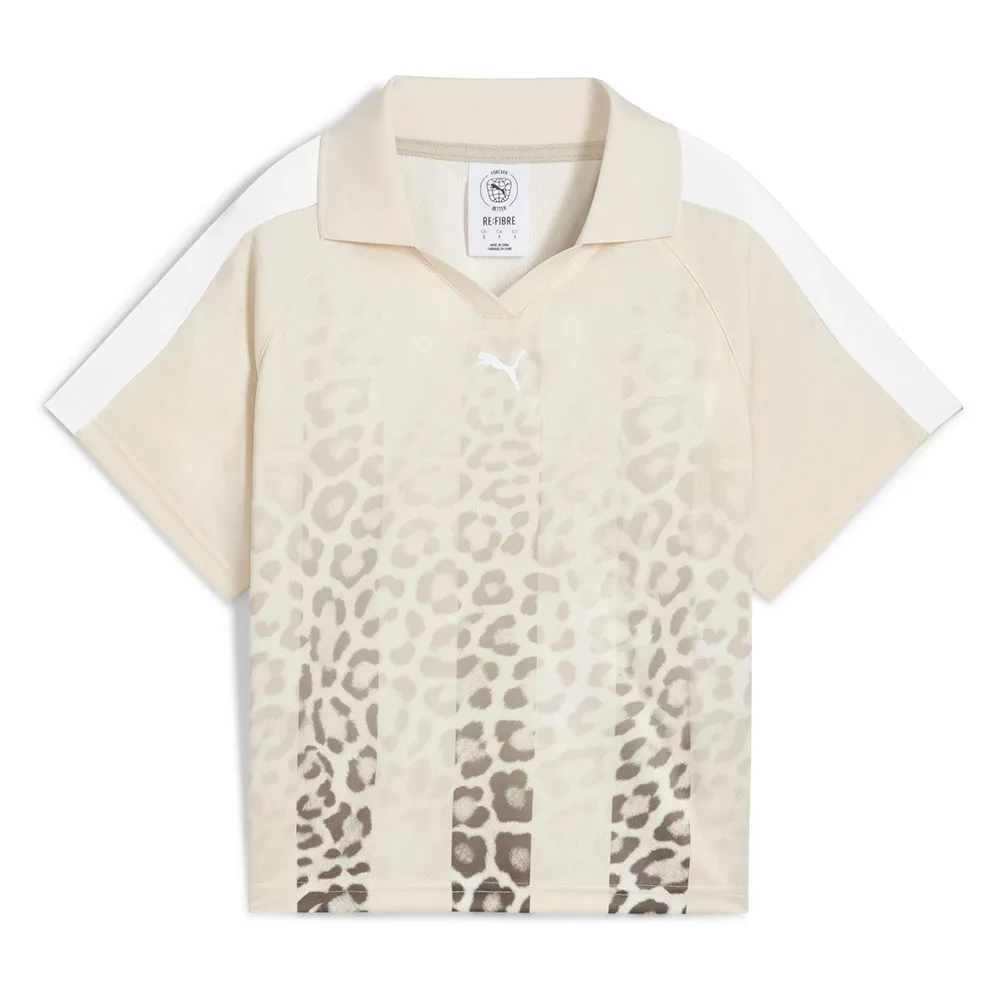 

Футболка Puma T7 leo Luxe Relaxed Fit, бежевый
