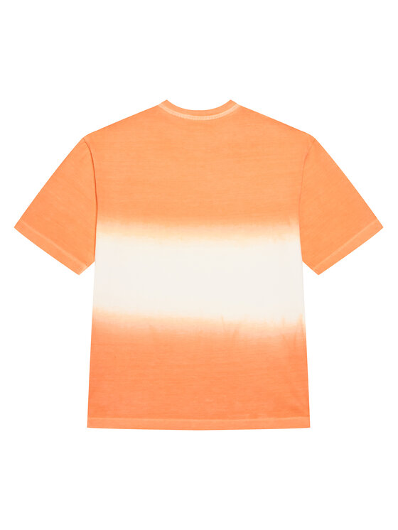 Футболка regular fit 3NPDC10OL United Colors Of Benetton, оранжевый — фото 2