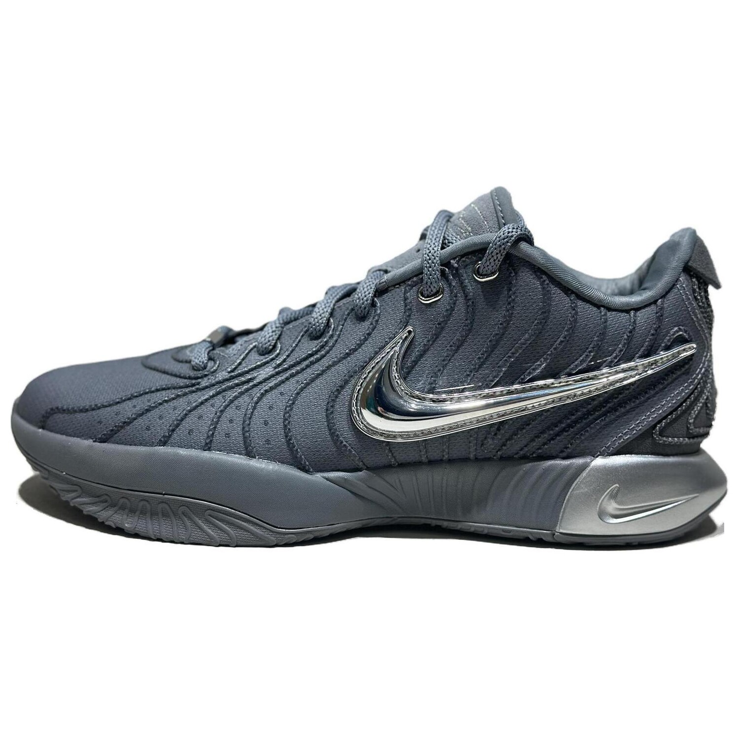 

Баскетбольные кроссовки Nike унисекс, Silver Gray
