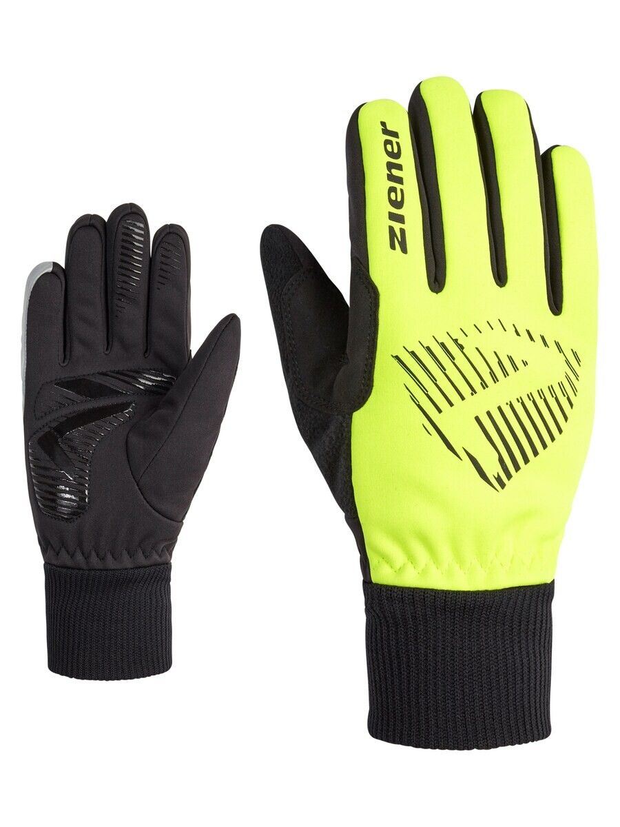 

Перчатки ZIENER Athletic Gloves DOMMI, желтый/черный