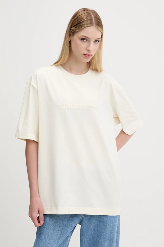 

Футболка Essentials Adidas Originals, бежевый
