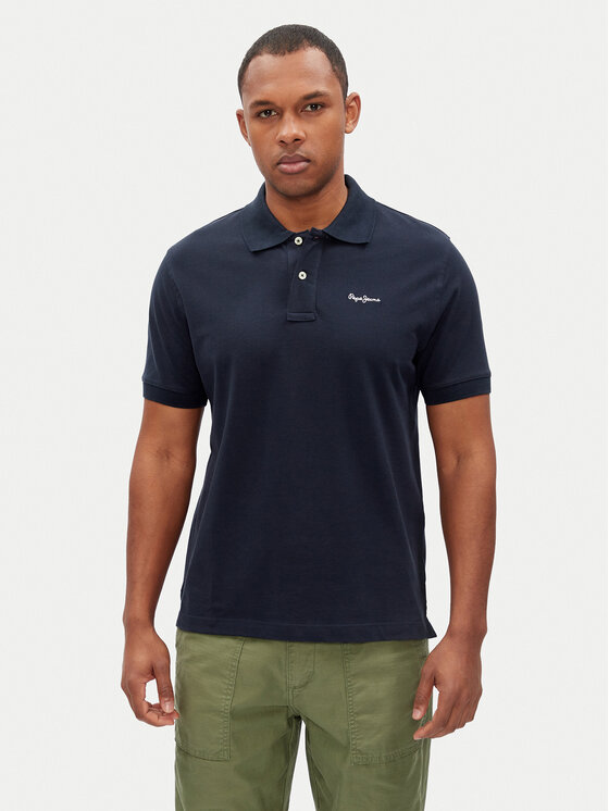 

Рубашка поло стандартный крой Essential PM542298 Pepe Jeans, синий