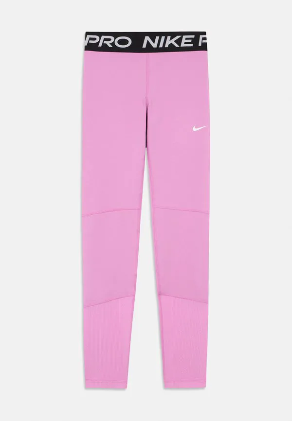 Леггинсы брюки унисекс Nike Performance, Magenta/Black/White — фото 3