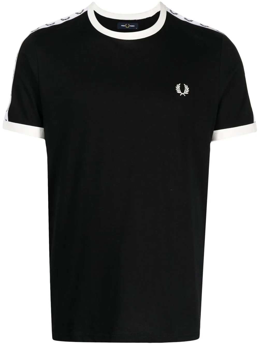 

Футболка с логотипом Fred Perry, черный