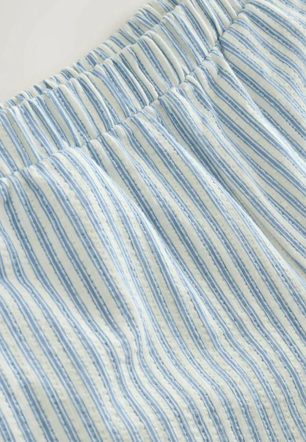 Текстурированные брюки стандартного кроя Next, Blue Stripe — фото 2