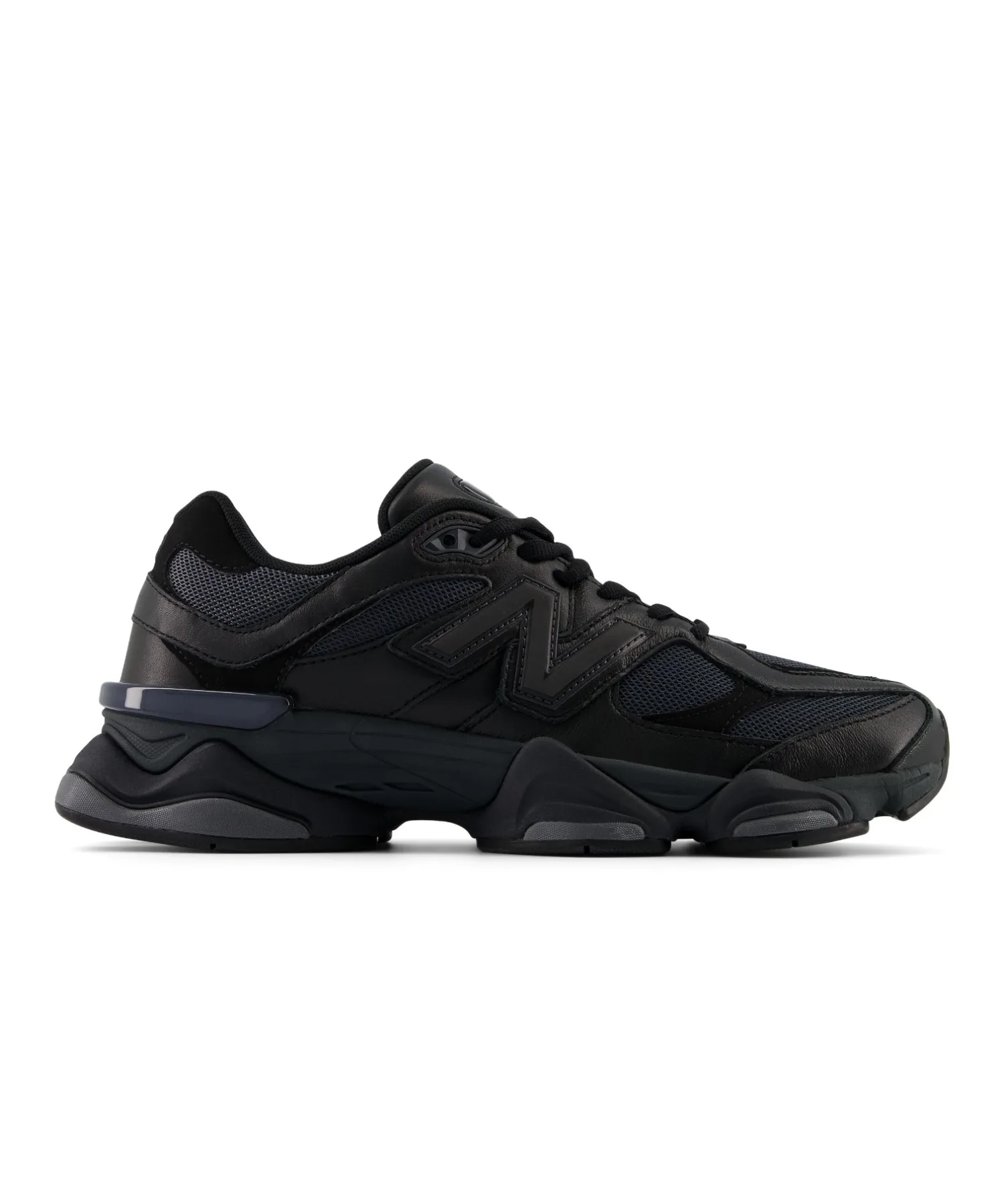 Унисекс кроссовки New Balance 90/60 из натуральной кожи и сетки синие — фото 2