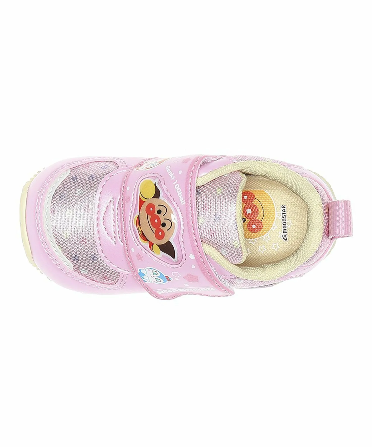 Розовые детские туфли AP B62 Anpanman для девочек Moonstar, pink — фото 3