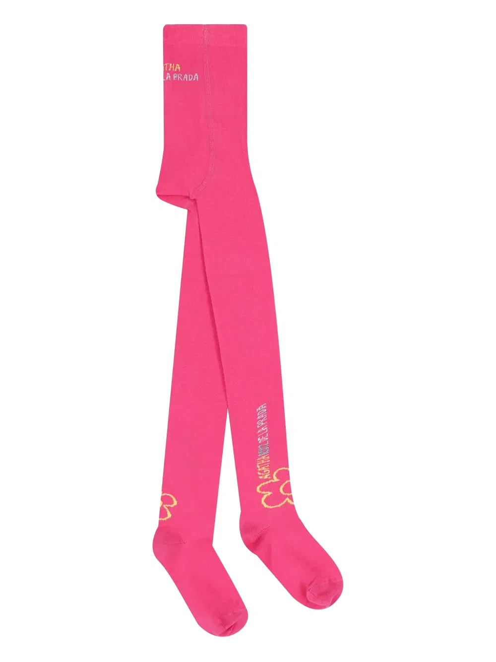 Комплект из платья и колготок с принтом Agatha Ruiz De La Prada, белый — фото 4
