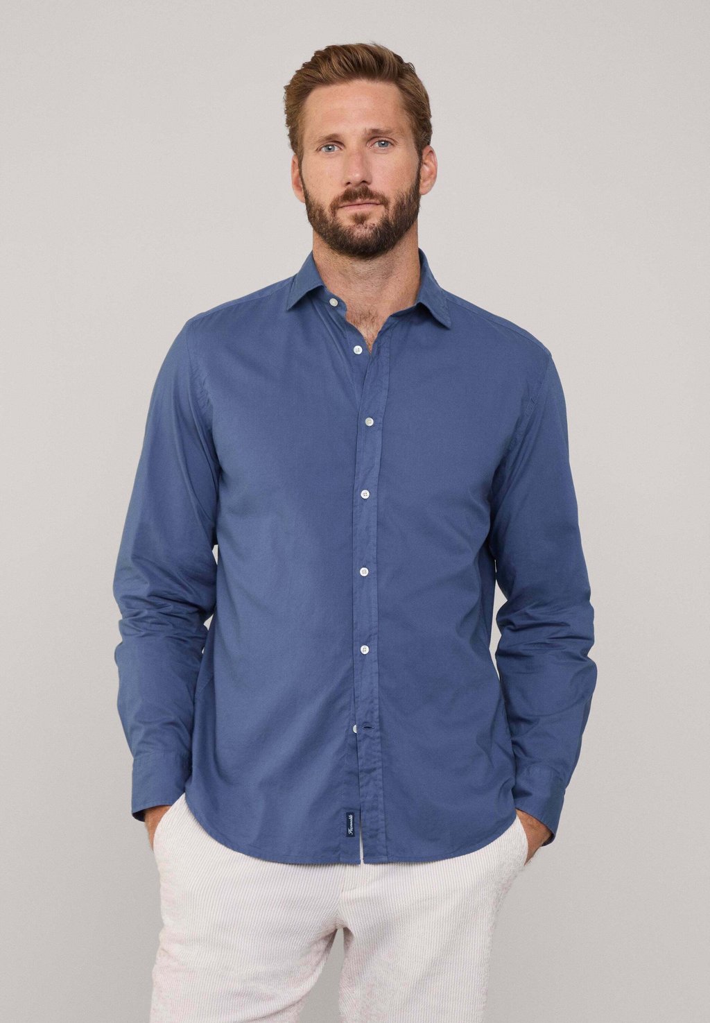 

Рубашка REGULAR FIT VOILE Façonnable, синий