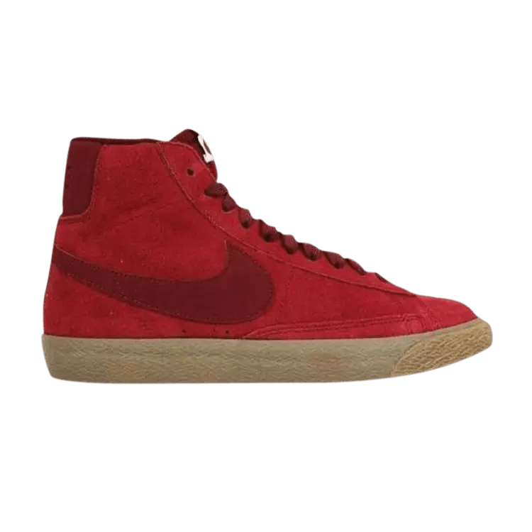 

Кроссовки Nike Blazer Mid GS 'Team Red', красный
