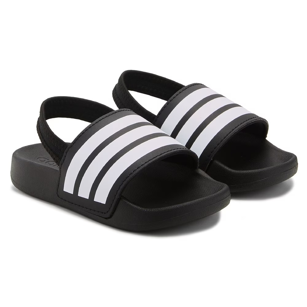 

Детские сандалии adilette estrap для малышей Adidas, black/white