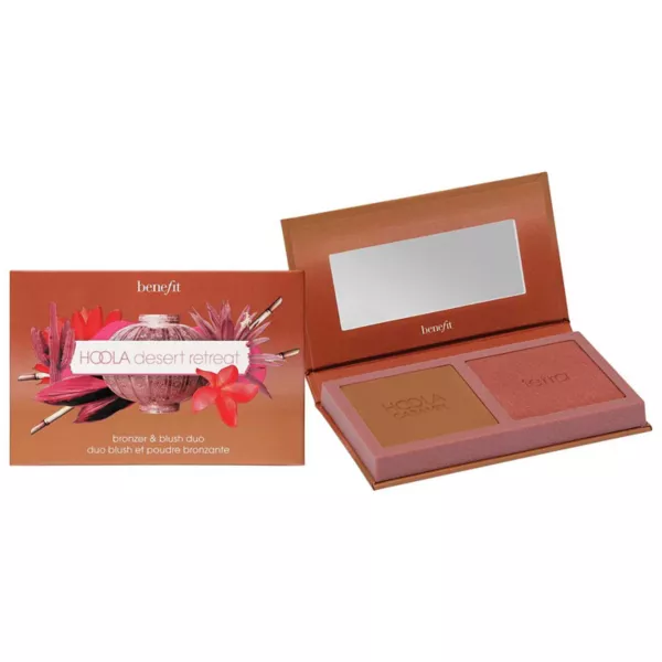 

Мини-Набор бронзаторов и румян Hoola & Wanderful World Duo Benefit Cosmetics, цвет desert retreat