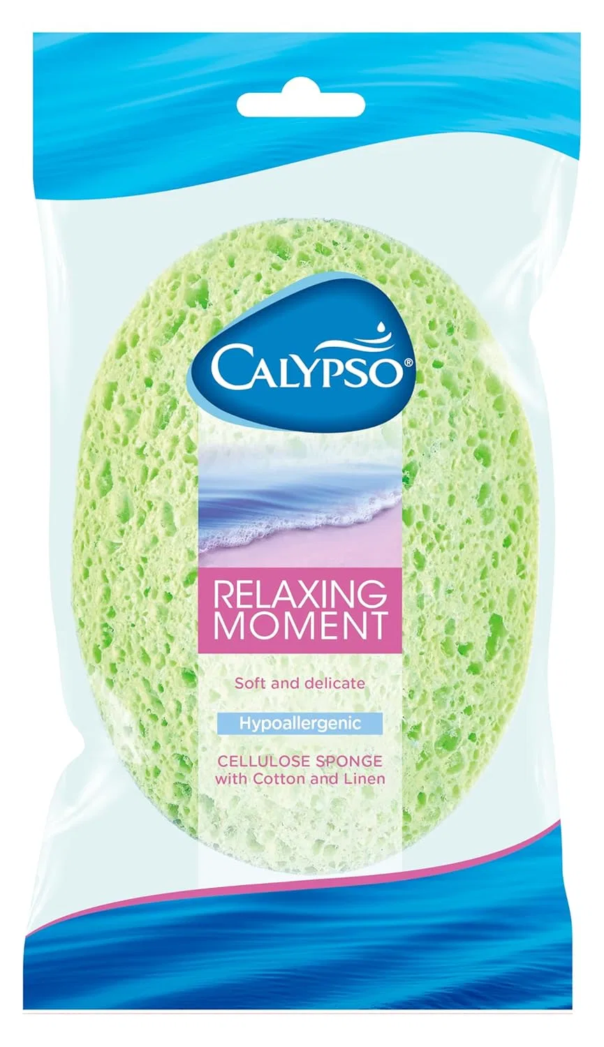 Мочалка Calypso Relax из хлопка и льна Calypso