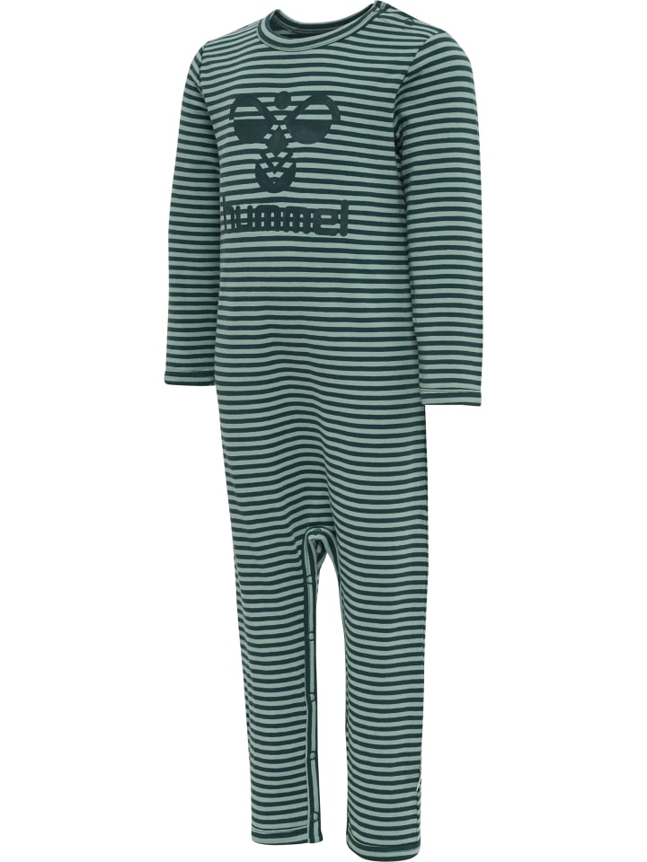 Комбинезон Hummel на кнопках Hmlmulle lifestyle для мальчиков в цвете DEEP TEAL Hummel — фото 4