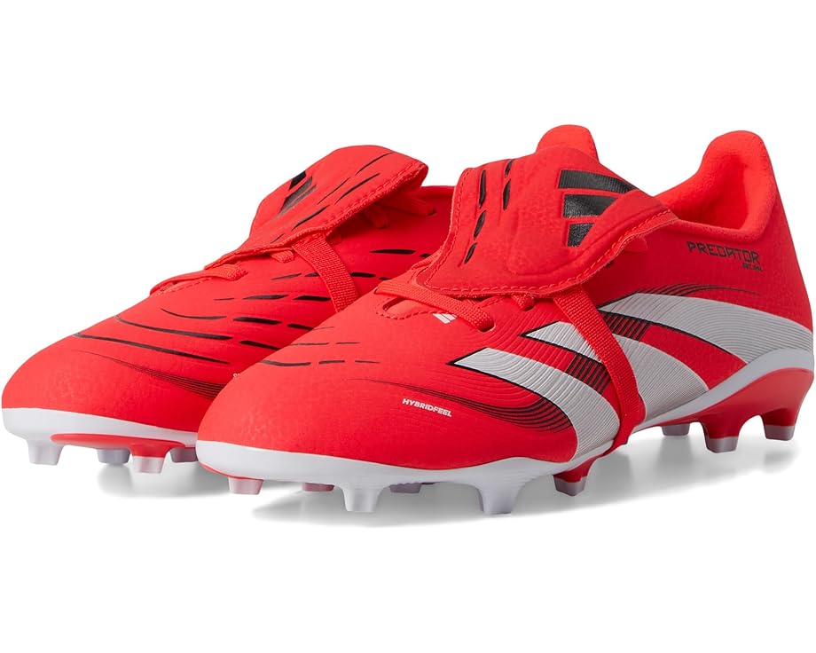 

Кроссовки adidas Kids League Predator Firm Ground Soccer Cleats, цвет Lucid Red/White/Black