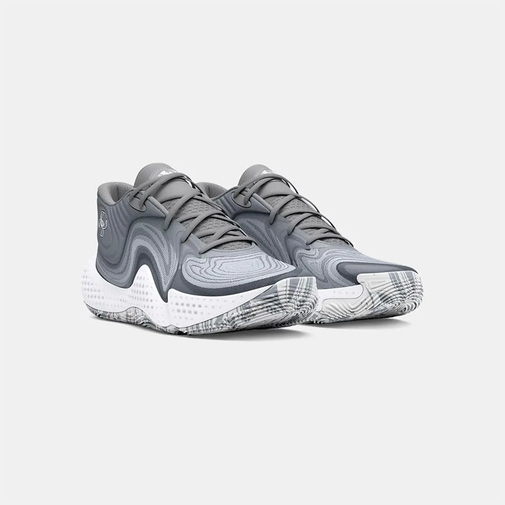 Кроссовки Under Armor UA Spawn 6 Mid 0100 - MOD Gray 40 Under Armour — фото 4