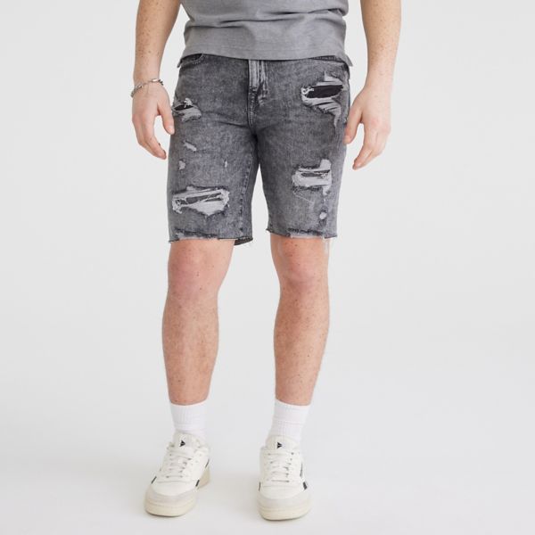 

Мужские джинсовые шорты Aeropostale, цвет grey wash