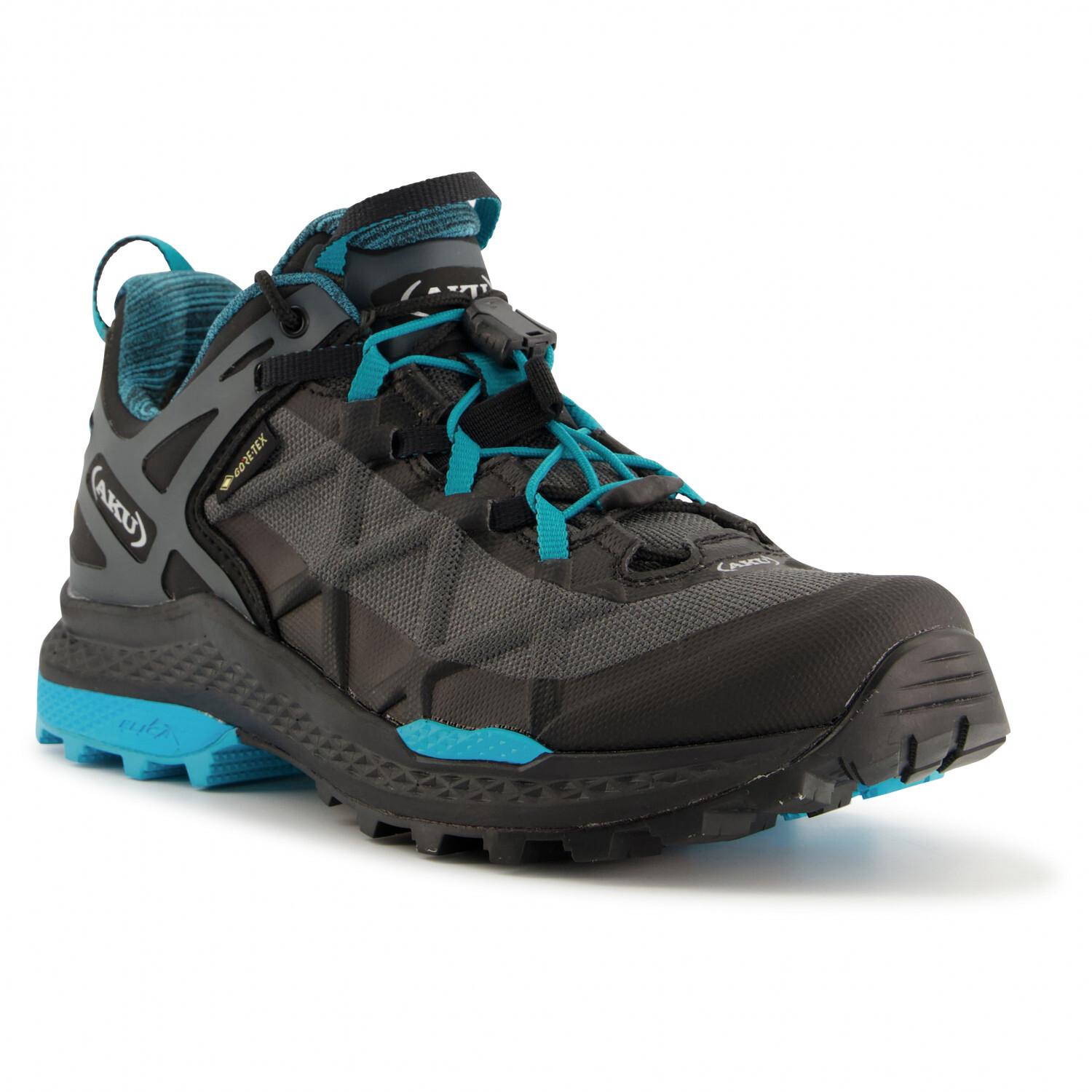 Мультиспортивная обувь Aku Women's Rocket Dfs GTX, цвет Black/Turquoise — фото 2