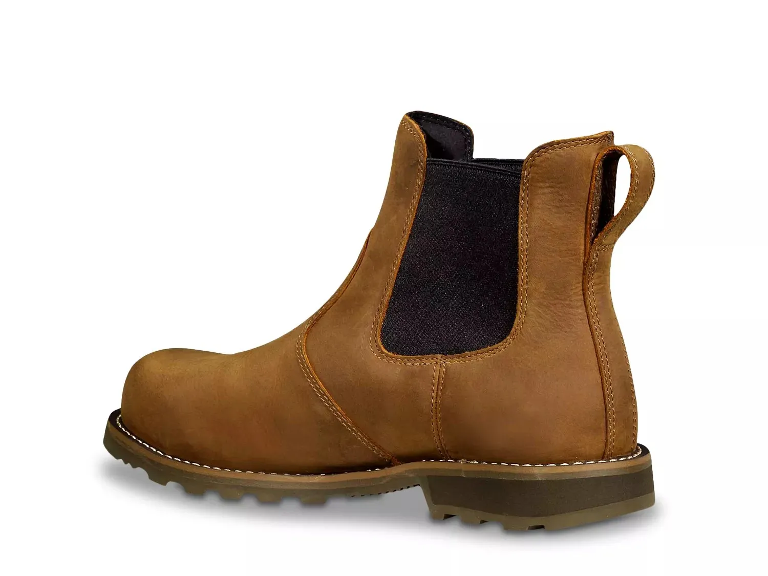 Ботинки Carhartt Frontier со стальным носком Work Chelsea — мужские, коричневые — фото 4