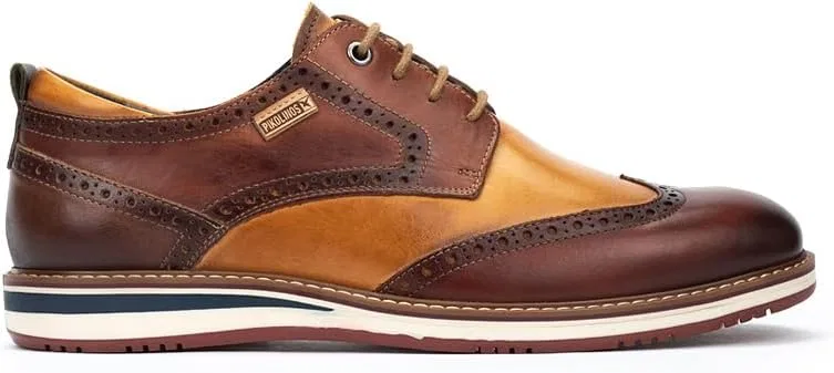 Туфли Pikolinos Schnürschuhe in Leder Avila für Männer, Cognac