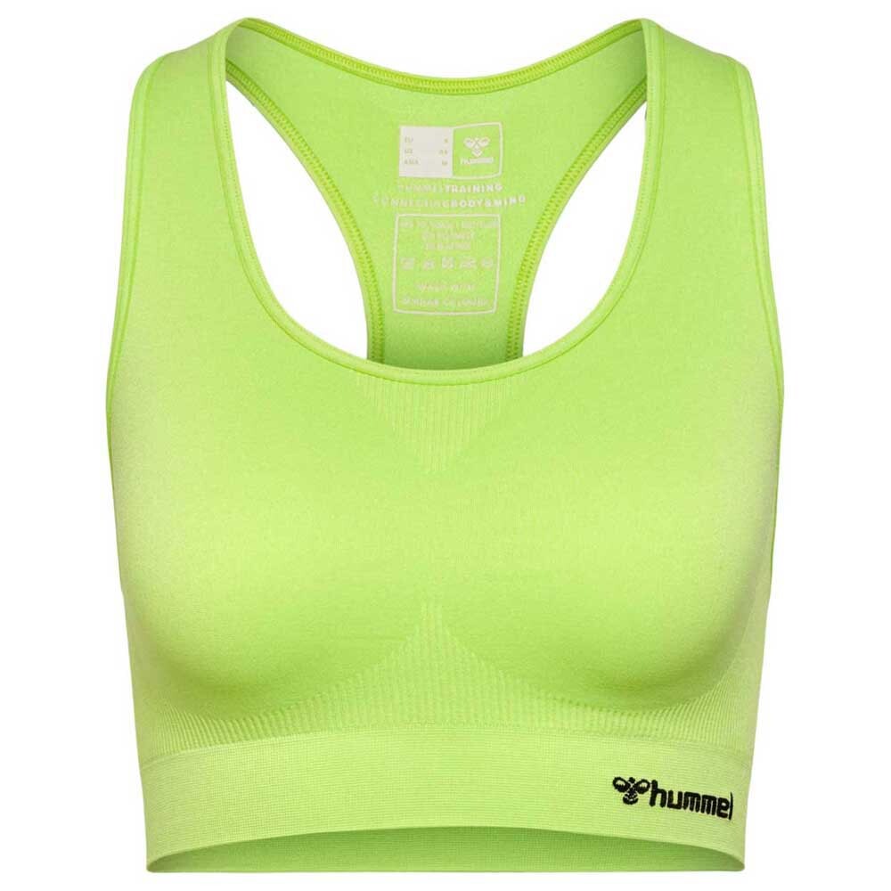 

Спортивный бюстгальтер Hummel TIF Seamless, зеленый