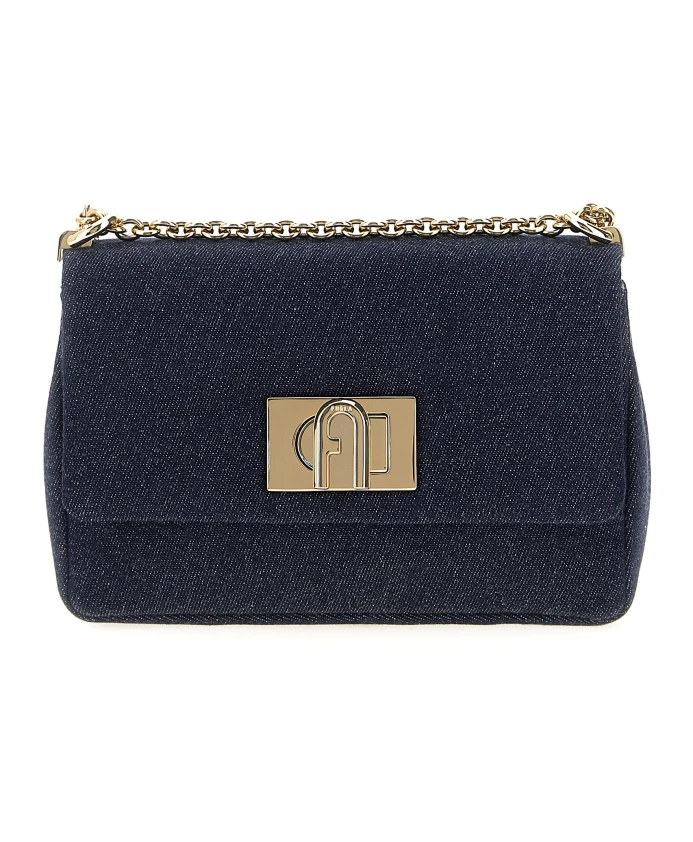 

Миниатюрная сумка через плечо Furla, синий
