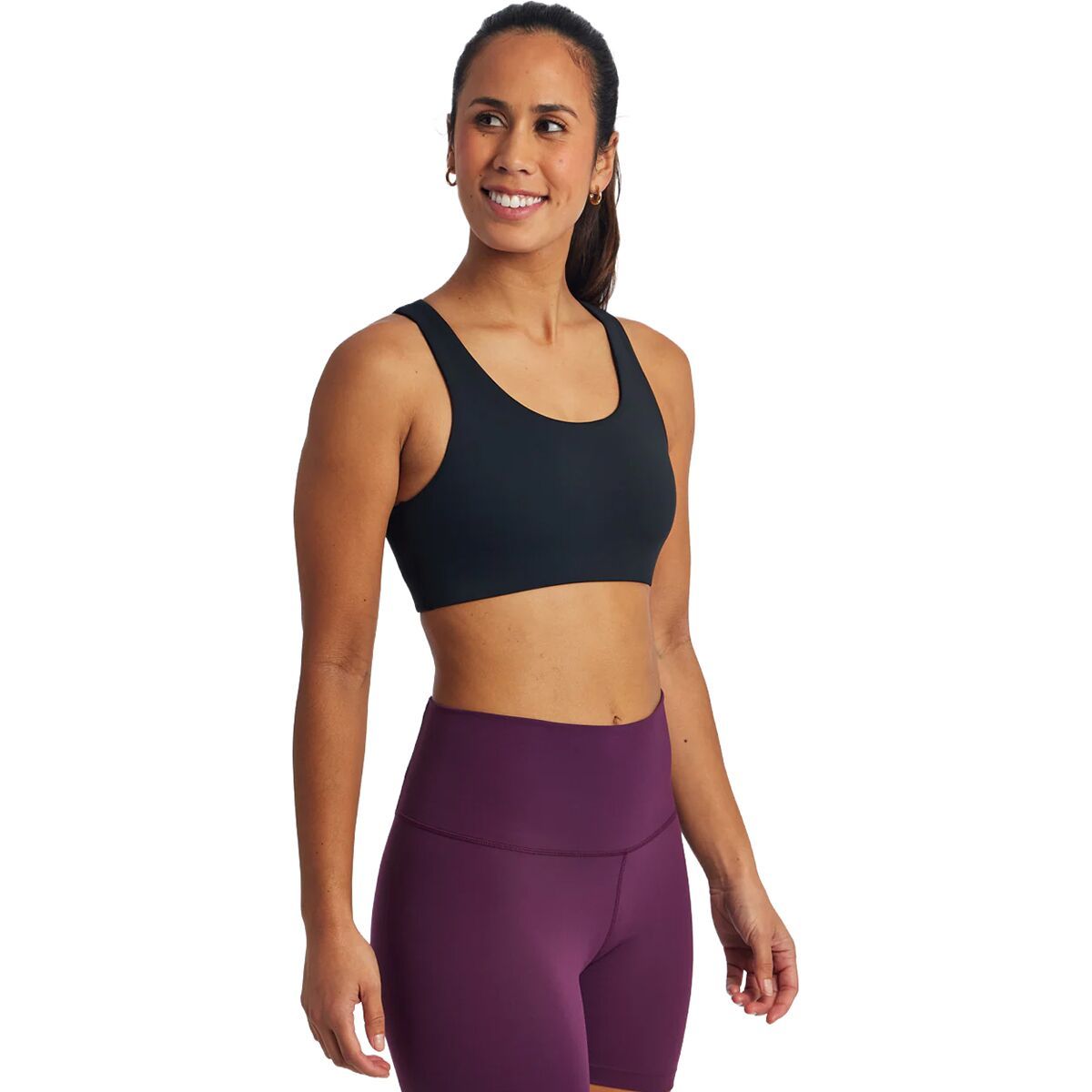 

Бюстгальтер Squared Up Oiselle, черный