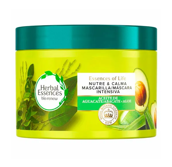 

Интенсивная маска из авокадо и алоэ Nutre & Calma Herbal Essences, 450 ml