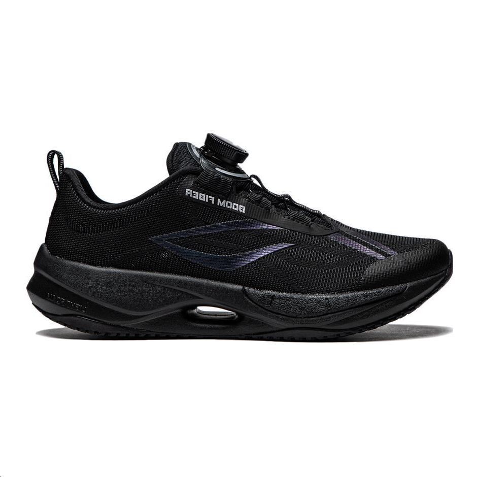Супер легкие 21 детские кроссовки GS черные Lining Young, черный — фото 2