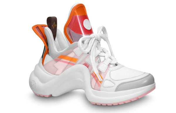 Кроссовки lv archlight sports shoes white/orange Louis Vuitton, белый — фото 2
