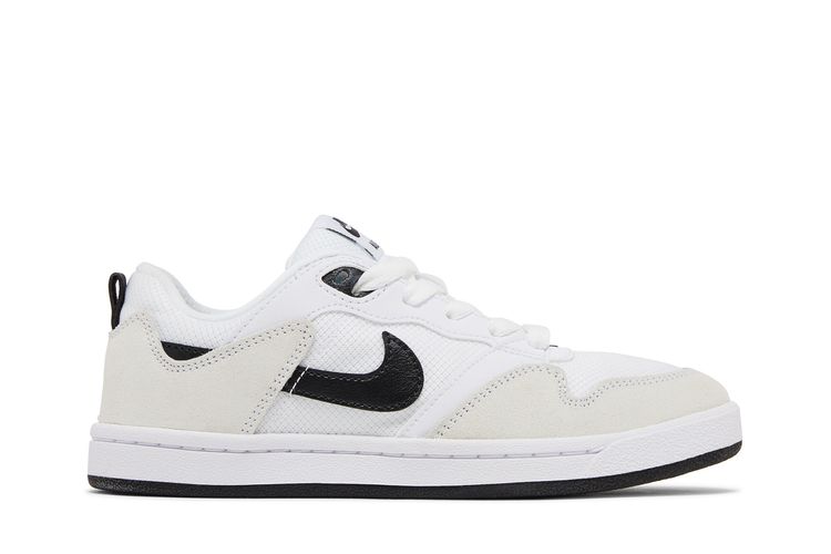 

Кроссовки Alleyoop SB GS 'White Black', белый