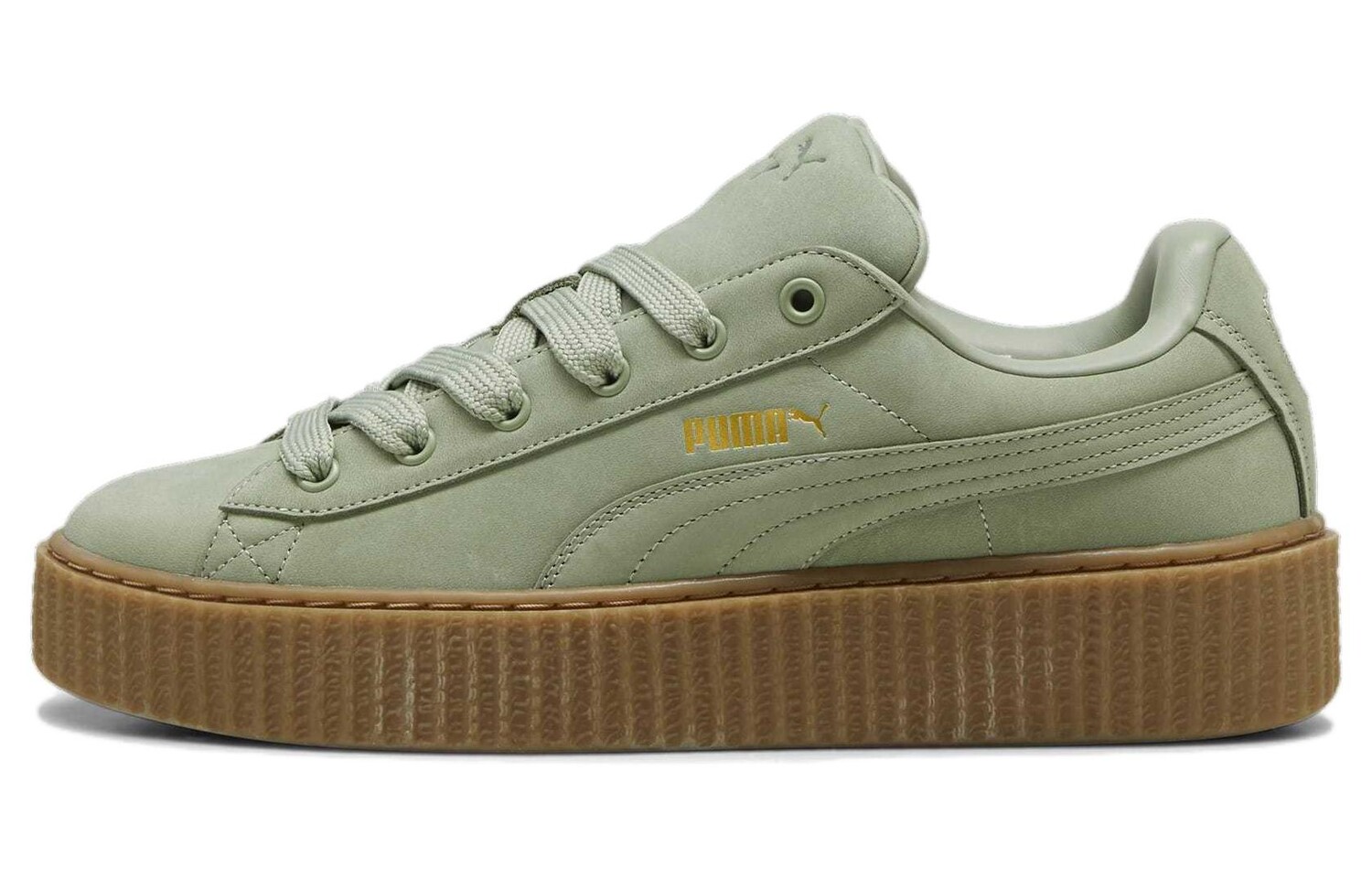 

Мужские кроссовки для скейтбординга Puma Creeper Phatty, Green/Brown