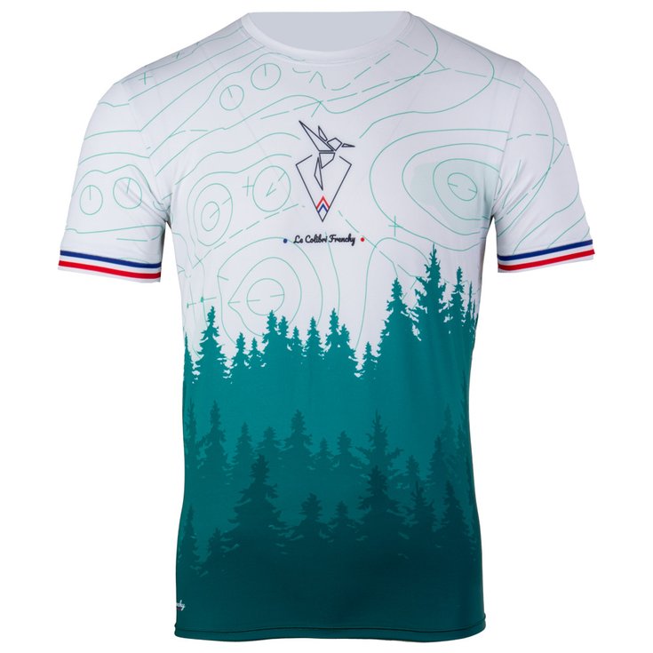 

Футболка Trail le Forestier vert blanc - s Le Colibri Frenchy