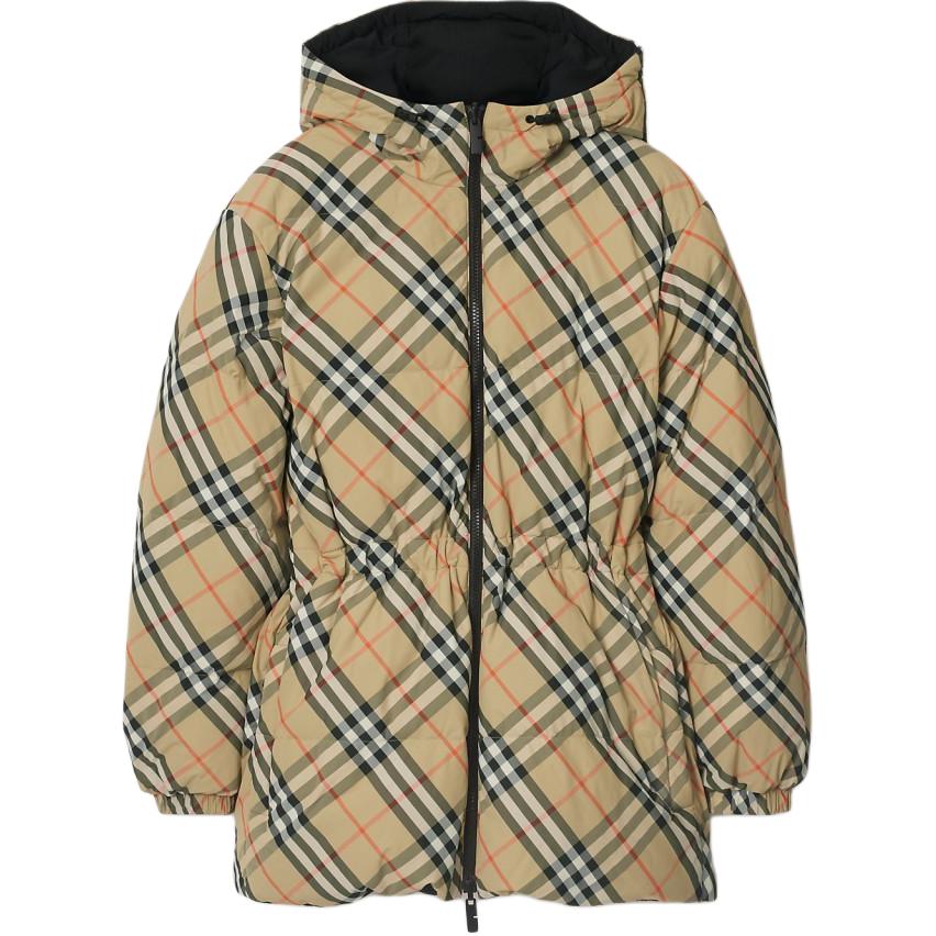 

Реверсивная куртка на молнии Burberry, песочный