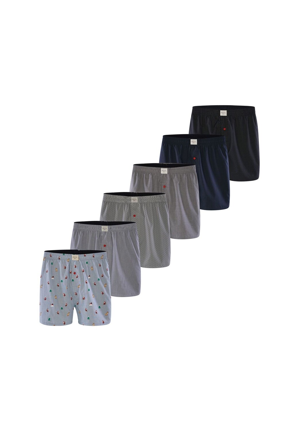 

Классические комплекты боксеров Phil & Co. Berlin, цвет Mix Herren