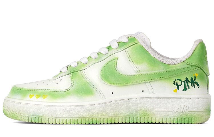 

Мужские кроссовки для скейтбординга Nike Air Force 1, White/Green