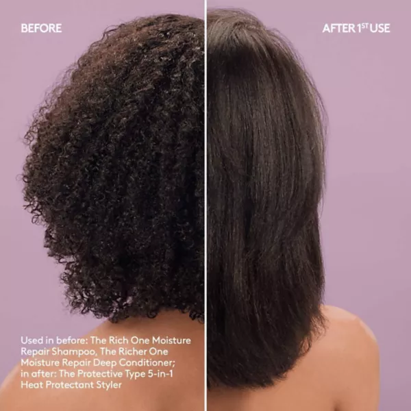 Термозащитный крем для укладки волос 5 в 1 защитного типа Fenty Hair, объем 142 мл — фото 3