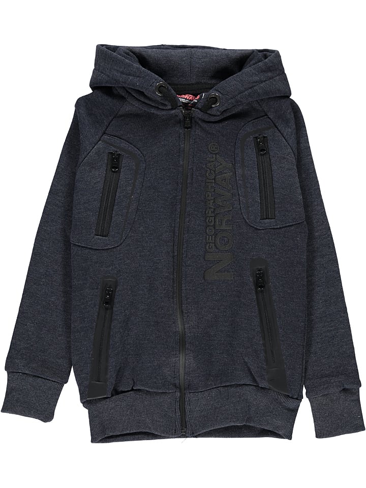 

Спортивная куртка Geographical Norway Sweatjacke Gosepha, темно-синий