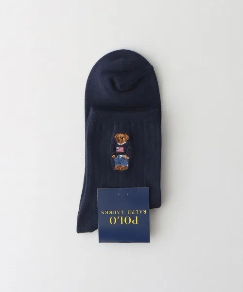 Женские короткие носки Polo Bear из органического хлопка POLO RALPH LAUREN 03207311 — фото 3