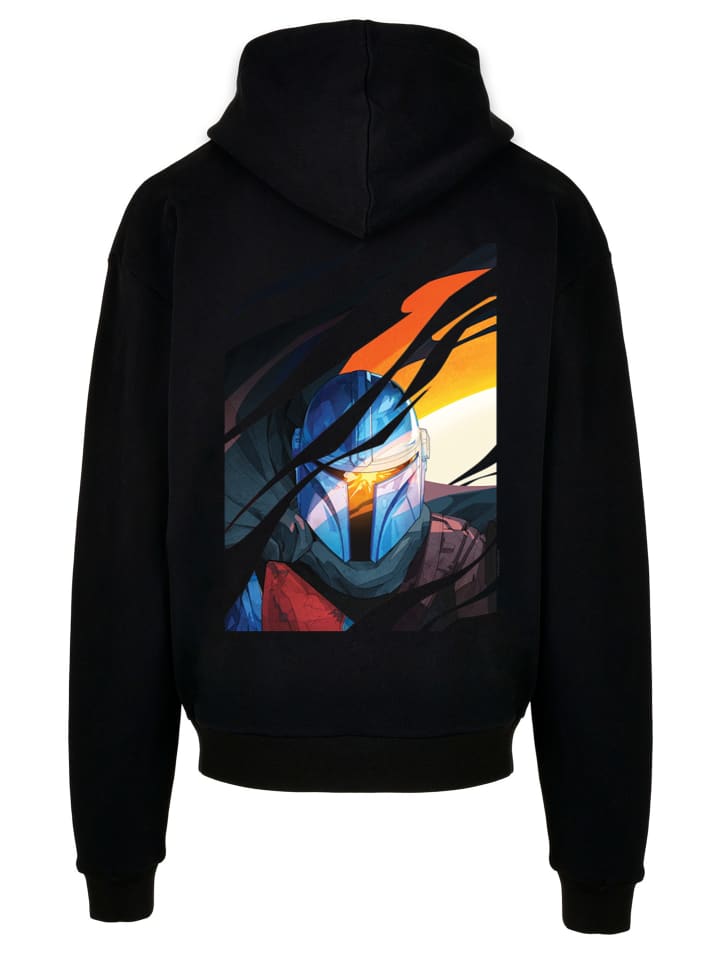 

Пуловер F4NT4STIC Ultra Heavy Hoodie Star Wars The Mandalorian Glare, черный
